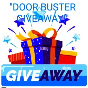 "DOOR BUSTER GIVEAWAY"